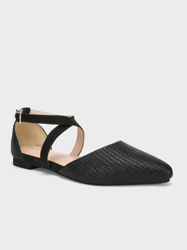 Women's "ROSETTA" Crossover Design Sandals