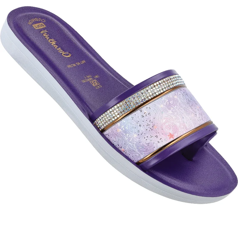 Enjoy Discount Women's Slide Sandals - WL7669 Ultra Violet
