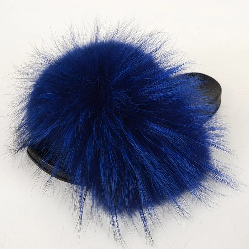 Women's Durable Footwear Women's Summer Casual Sexy Rivet Decor Synthetic Big Fur House Slippers Women's Durable Footwear Women's Summer Casual Sexy Rivet Decor Synthetic Big Fur House Slippers