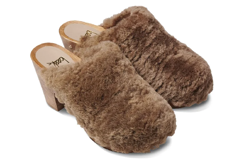 Holiday Glam WOODPECKER MAS SHEARLING - Bronze